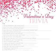 Discover free printable valentines for all your loved ones, including your kids and partner. Valentine S Day Trivia Free Printable Games From Purpletrail