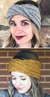 In this section, you can find free headbands knitting patterns. Knitting Pattern For Easy Serenity Turban Headband Easy Earwarmer With A Twis Knit Headband Pattern Earwarmer Knitting Patterns Knitted Headband Free Pattern