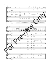 Now I Walk In Beauty Satb By Gregg Smith J W Pepper Sheet Music
