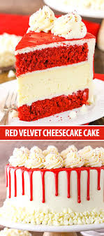 Red Velvet Cheesecake Cake Recipe Classic Red Velvet Recipe