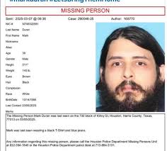 Mark Duran, 38, has been missing for more than two months. He was last seen  walking at a Houston park. Here's what we know and how you can help.