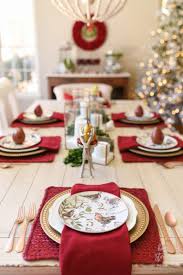 A sole cranberry or holly branch placed on a dinner plate is really all you need. How To Set An Informal Table 12 Days Of Christmas Table Setting