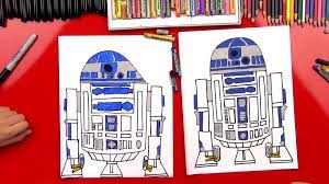 We're so excited for star wars. How To Draw R2 D2 Art For Kids Hub