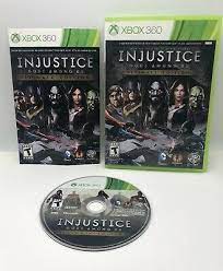 Injustice Gods Among Us Ultimate Edition Microsoft Xbox 360 2013 Videogame Ebay Injustice St Lucia Barbuda
