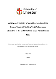 validity and reliability of a modified version of the