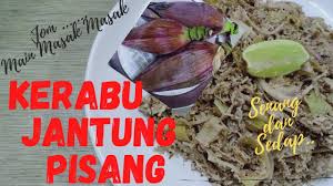 Share tweet share pin email. Kerabu Jantung Pisang Youtube