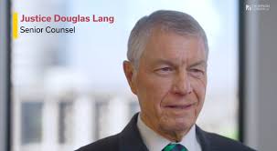 Meet Justice Douglas Lang, the new co-chair of our Appellate Practice