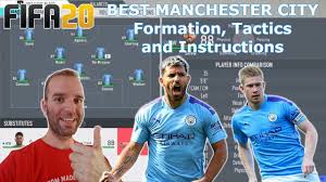 All information about man city (premier league) current squad with market values transfers rumours player stats fixtures news. Best Manchester City Formation Tactics And Instructions Fifa 20 Tutorial Youtube