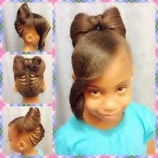 Beautiful Bow Hairstyle For Kids
