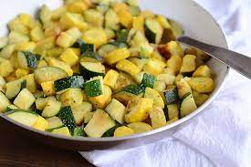 Skillet Zucchini And Yellow Squash Mel S Kitchen Cafe Recipe Yellow Squash Recipes Vegetable Recipes Recipes