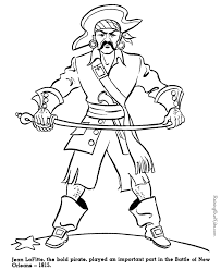 L'idée n'est pas nouvelle ! Jean Lafitte Pirate Coloring Pages For Kid 035 Pirate Coloring Pages Coloring Pages For Kids Cartoon Coloring Pages