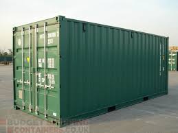Green Shipping Containers