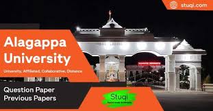 Alagappa University Question Papers Previous Paper Stuqi In 2020 Question Paper Masters In Business Administration Previous Papers