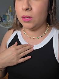 Collar Corazon Dorado Hm