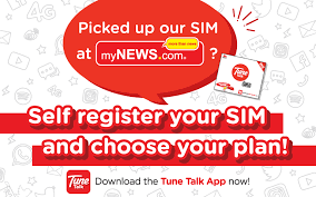 Manage all your tune talk mobile prepaid number(s) anytime and anywhere over mobile internet or wifi using new innovative mobile app. Tune Talk Tune Talk L Self Register Your Sim Easily With Tune Talk Mobile App