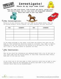 Introduction To Research Your Toys Worksheet Education Com Toys Topic Education Com Ela Worksheets
