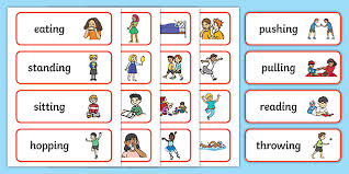 Want to make some killer flash cards? Verb Flashcards