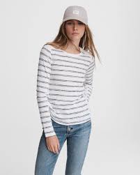 What to wear with a knit top at j jill? The Knit Summer Striped Long Sleeve Women Tops Tees Rag Bone