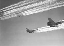 Wakes of War: Contrails and th Part II—The Air War over E