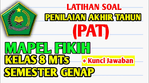 Maybe you would like to learn more about one of these? Latihan Soal Pat Fikih Kelas 8 Semester Genap Kunci Jawaban Youtube