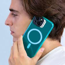 Transparent MagSafe cover for Apple iPhone 14 Plus