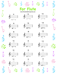 25 Systematic Flute Fingering Chart Printable