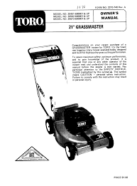 Recycler 20332, recycler 20332c, recycler 20334, recycler 20334c, recycler 20352. Toro Lawnmower User Manual Manualzz