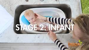 Most baby bath tubs can be quite bulky requiring you to have a large space to be able to store it properly. Boon Soak 3 Stage Bathtub Youtube