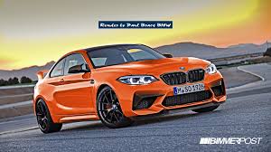 Bmw M2 Csl Rendered From M2 Competition