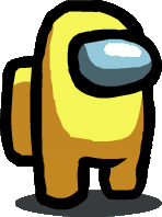 Yellow Among Us Minecraft Skin