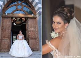 شاهد أول صور حفل زفاف ديمة قندلفت بفستانها الملكي dresses flower girl dresses wedding dresses