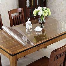 Made From Durable And Crystal Clear Waterproof Pvc Material That Withstand Daily Wear And Tear Manufactured Dining Table Chairs Dining Table Dining Room Table