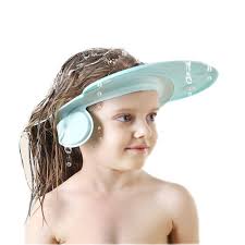A soft and flexible shampoo hat is durable and comfortable to use ; Buy Children Bath Shower Cap Wash Shampoo Visor Shield Hat Prevent Water Entering The Eyes And Ears Bathing Tub Head Hair Rinser Protection Kids Toddler Baby Blue Online In Vietnam B07t2skrhm