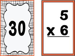 Multiplication is always hard for kids to learn but. Multiplication Flashcards With Basic Facts Large Flashcards Tpt