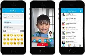 Skype Apps For Ipad And Iphone Get An Ios 7 Interface Makeover Ios 7 Messaging App Ios 7 Design