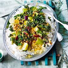 Pepper Spinach And Coconut Curry Recipe Stuffed Peppers Curry Recipes Coconut Curry Recipes