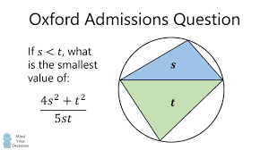 Oxford S Tricky Triangles Admission Question In 2020 This Or That Questions Admissions Mental Math Tricks