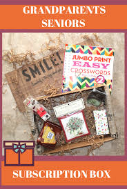 Subscription Box For Seniors Perfect Gift Idea Craft Box Subscription Papaw Gifts Favorite Things Gift
