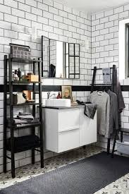 Vilto Regal Schwarz 46x150 Cm Ikea Deutschland Regale Furs Badezimmer Badezimmer Aufbewahrung Offenes Regal