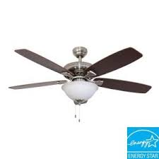 Sahara Fans Ardmore 52 In Brushed Nickel Energy Star Ceiling Fan 10040 The Home Depot Ceiling Fan Brushed Nickel Ceiling Fan Energy Star