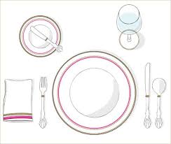 Basic Table Setting Food Pinterest Basic Table Setting Correct Table Setting Beautiful Table Settings