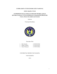 Diantara psikologi yang banyak dan memang masih bertahan menjadi landasan pokok dalam dunia pendidikan dan pembelajaran yaitu psikologi kognitif dan behavioristik. Contoh Makalah Lomba Inovasi Pembelajaran Paud Cara Mengajarku