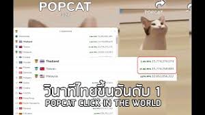 How many people visit popcat.click each day? G8yhu 8cb6vl1m