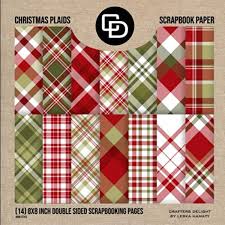 The largest scrapbooking store in the world. Christmas Plaids Scrapbook Paper 14 8x8 Inch Double Sided Scrapbooking Pages Book Style Crafters Delight By Leska Hamaty Hamaty Leska 9781095928998 Amazon Com Books