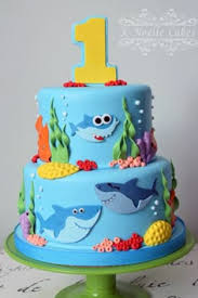 19 Baby shark cakes ideas