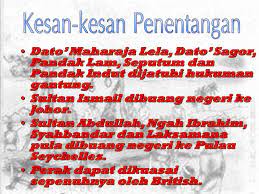 Pelantikan itu menimbulkan konflik antara birch, sultan dan pembesar perak yang mencetuskan kebangkitan di pasir salak. Penentangan Di Perak Pada Abad Ke Ppt Download
