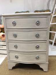 Cute Little Chest Of Drawers Painted In Autentico Chalk Paint Colour Ice Cream W Cream Bedroom Furniture Contemporary Bedroom Furniture Art Deco Dressing Table