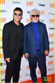 Antonio Banderas Premieres Pain Glory During Tiff 2019 Photo 4346496 2019 Toronto International Film Festival Antonio Banderas Pedro Almodovar Pictures Just Jared