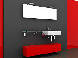 See more ideas about bath vanities, bathroom design, bathroom decor. Red Bathroom Vanity Glass Top 3d Model Cadnav