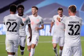 Joshua kimmich celebrates hitting the. Bayern Germany On Twitter Joshua Kimmich On Davies Assist For His Goal That Was Unbelievable I Even Was A Bit Ashamed When I Celebrated He Gets 99 Percent Credit For This